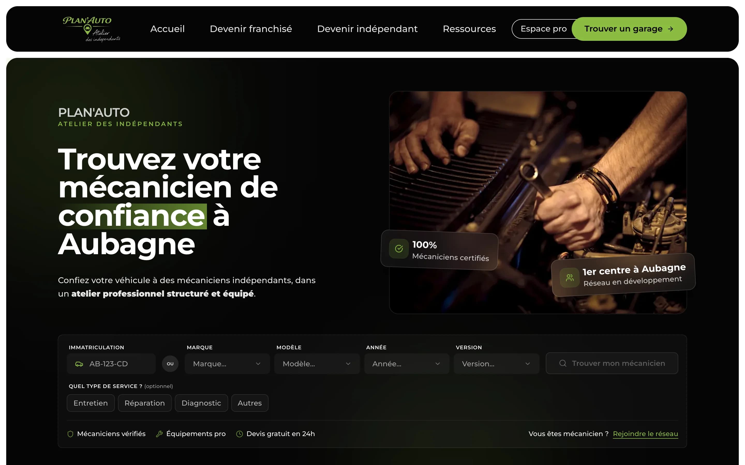 PLAN'AUTO - Plateforme de franchise automobile